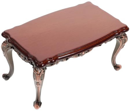 MUCKLILY Miniatur-puppenhausmöbel, Realistischer Mini-Tisch, Puppenhaus-couchtisch- Für Kinderspielhaus Und Wohnzimmerszene