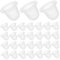 CALLARON 200pièces Gobelets Silicone u Pour Encre Gobelets à Pigment Pour Tatouage Et Maquillage Permanent Grand Format