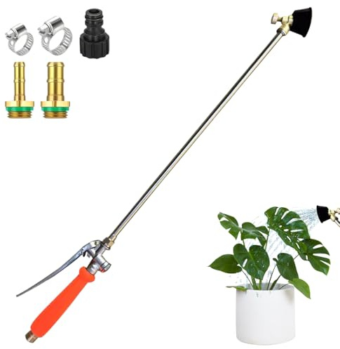 Garten Sprüher Stab, Gartenbrause, Blumenampel Gießstab, Einstellbare Düse Bewässerungswerkzeug, Garten-Spritzpistolen Für Rasen Busch Gemüse Beet Terrasse Pflanze Gartens