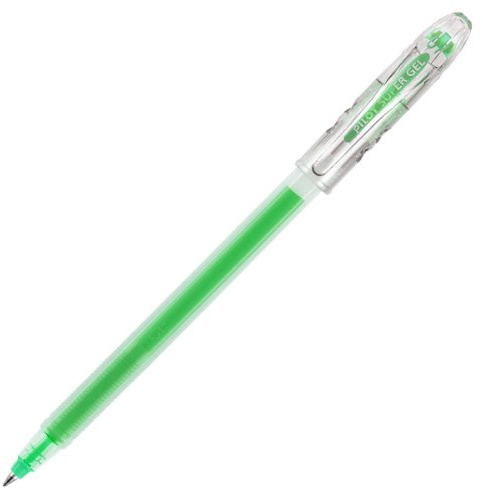 Pilot BL-SG-7-G Supergel Rollerball 0.7 mm Tip (Box of 12) - Green