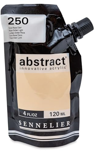 Sennelier Abstract Innovative Acrylic Artist Paint Pouch 120ML (250 Flesh Ochre)