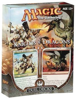 Magic the Gathering: MTG Duel Decks: Caballeros vs Dragones (dos mazos de 60 cartas)
