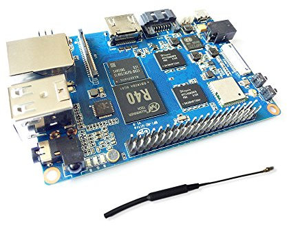 SmartFly info Banana Pi BPI M2 Ultra R40 Quad-Core 2GB DDR3 RAM con SATA WiFi Bluetooth 8GB eMMC scheda demo computer scheda singola