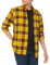 Amazon Essentials Men's Long-Sleeve Flannel Shirt (Available in Big & Tall), Yellow Plaid, M