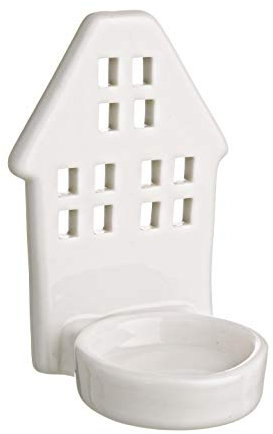 Porta candela casetta lotty bianco - ANDREA BIZZOTTO 0915919