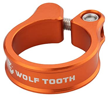 Wolf Tooth | Seatpost Clamp 29.8mm | Orange | Customisable Bike Accessories and Components Precision Engineered