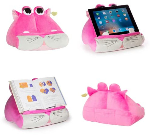 Cuddly Reader Kinder iPad Ständer | Tablet Ständer | Buchhalter | Lesekissen | Lesen im Bett zu Hause | Tablet Knietruhe Kissen | Lustige Neuheit Geschenkidee für Leser, Buchliebhaber