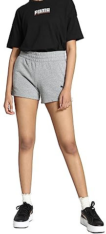 PUMA Damen, teamGOAL 23 Casuals Shorts W Shorts, Medium Gray Heather, XL