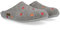 HAFLINGER Everest Farfalline Filzhausschuhe mit Schmetterlingen Steingrau Gr. 39