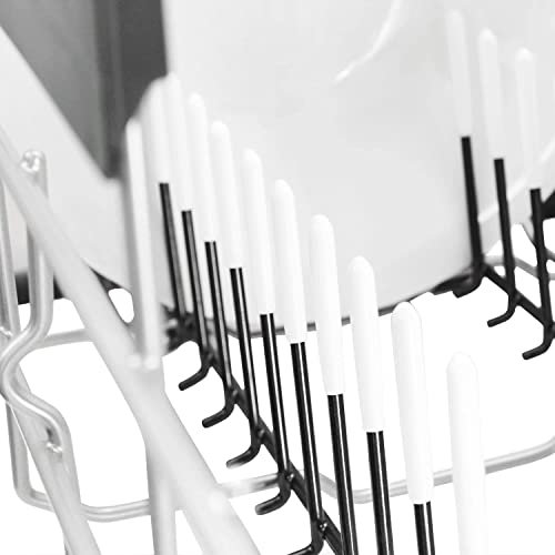 DL-pro 20x Universal Schutzkappen I Länge: 4cm I Innen-Ø 3mm I Abdeckungskappen für Geschirrkorb Rostschutz Geschirrkorbkappen für alle Geschirrspüler Spülmaschine