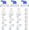 RO Wasserfilter Fitting, 15 Pcs 1/4 Adapter Fitting Verbindungsstück, Schlauchverbinder Kühlschrank, Wasserfilter Anschluss für Kühlschrankschlauch Wasserschlauch(Y+T+I+L Typ Combo + Absperrventil)
