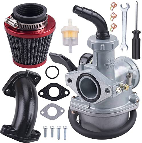 JINGKE Set di filtri dell'aria per carburatore da 22 mm per 110 cc 125 cc SSR CRF50 Pit Bike Sunl Pit Bike ATV Taotao
