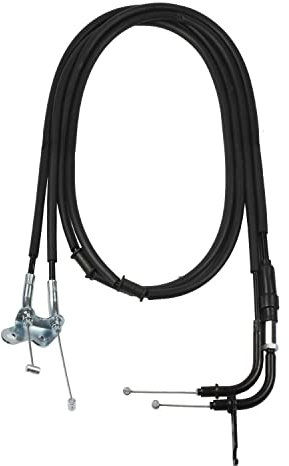 MOTOMASTER Motorcycle Throttle Cable SET (PULL/PUSH) Compatible with Yamaha N-MAX 125/150 ABS / 2DP-F6301-00