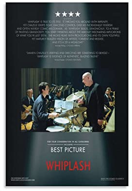 TSALF Wanddeko Poster Kein Rahmen Movie Whiplash Music Character Classic Poster Home Decor Wall Art Hanging Picture Print Schlafzimmer Decor 50x70cm