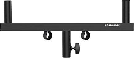 Vondynote Dual Speaker Mount Adapter, Single Pole Mounting Fork Bracket Bar