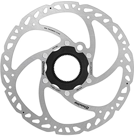SwissStop Catalyst One Centre Lock Disc Brake Rotor 180mm diameter