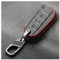 Housse de clé de Voiture en Cuir 3 Boutons Coque de télécommande Automatique Porte-clés adapté pour Peugeot 308 407 508 2008 3008 208 Partenaire Expert Rifter