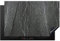 KitchenYeah© Protezione Piano Induzione 81x52 cm Cucina Copri Fornelli Proteggi di Cottura Antiscivolo Tappetino Pietra - Antracite - Grigio - Struttura in pietra
