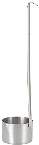 Wine Ladle,stainless steel Wine Ladle Dipper Long Handle With Hook Ladle For Kitchen Pouring Spout (250ml)