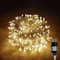 Gresonic 60m 600er Led Lichterkette Strombetrieben mit Stecker Außen und Innen für Hochzeit Weihnachten Party Warmweiß (Warmweiss, 600 LED)