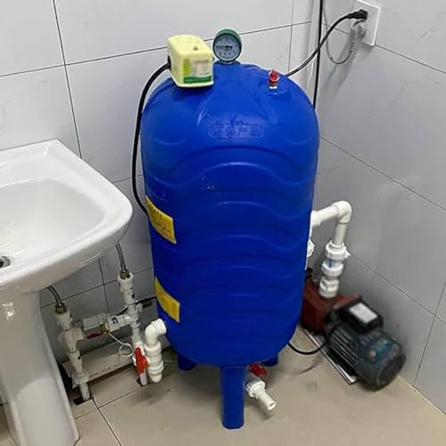 Wasserspeicher Drucktank 30 40 60 80 Gallonen Wasserdruckbehälter mit Montagesatz, extra große Druckwasserspeicherbehälter/Ausdehnungsgefäß, vertikaler Brunnensprinkler-Druckbehälter(79Gal(300L)-140x5
