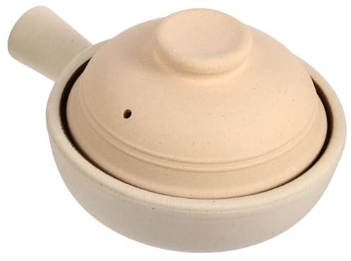 FUNOMOCYA Suppentopf Mit Deckel Für Haushalt Traditionelle Kasserolle Für Küche Multifunktionale Reiskasserolle Guter Griff Für Einfaches Bewegen Und Leicht Zu Reinigen