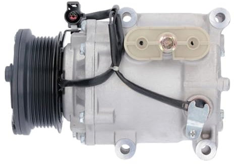 Compresor de aire acondicionado compatible con Ford Fiesta compatible con Fusion CBK 2001-2012 4124547 4338795 4588121 DE9416450 467H19D629AA XS4H19D629AA YS7H19D629BA