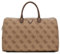 GUESS Weekender Duffel Bag Latte Logo/Brown