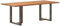 vidaXL Esstisch mit Baumkanten 220x100x74 cm Massivholz Eiche Rechteck, Küchentisch, Restauranttisch, Tisch Restaurant, Esszimmertisch, Bistrotisch