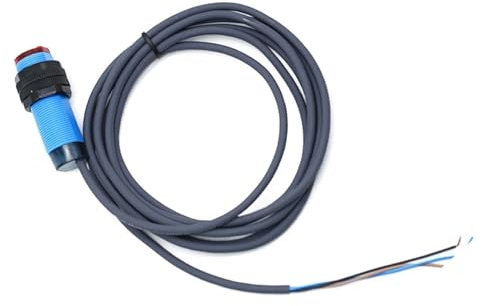 M18 Transparent Glas Erkennung Fotozelle Diffuse Reflektieren Feedback Photoelektrischer Sensor Näherungsschalter Bewegungsmelder 1Pcs(PM18S-BC40P)