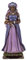 Inmaculada Romero IR Nana Buruku Figur 30 cm. Das Harzbild stellt Alter, Tod und Auferstehung DAR