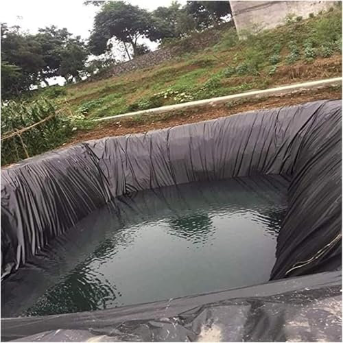 Flexible Pond Liner PreFabricated Fish Pond Liner Garden Pond Membrane for Landscape Reinforcement Large 0.2mm Fish Pond Liner (7x10m) Durable & LeakProof