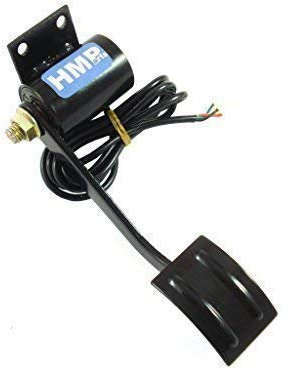 HMParts elektrisches Fußgaspedal - Hallgeber 12-48 V - Typ3 - E-Auto/E-Kart