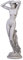 gartendekoparadies.de Statue der erotischen Venus, Steinfigur, H. 79 cm, 16 kg, Grau, frostsicher aus Steinguss für Außenbereich