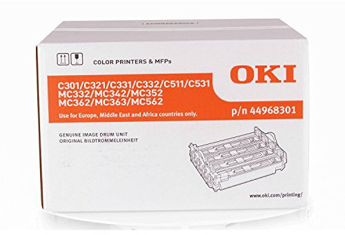 Oki Original 44968301 /, für MC 562 DN Premium Trommel, Farblos, 30000 BK / 20000 CMY Seiten