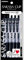Zebra Sarasa Gel-Kugelschreiber mit Clip, Schwarz, 0,5 mm, 5 Stück, P-JJ15-BK5