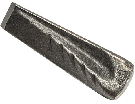 1844 Helko Werk Germany Handforged German Twisted Steel Splitting Wedge - 4.5 lbs Log Splitter Wedge for Splitting Firewood - Firewood Splitter Wood Splitter Tool (Splitting Wedge) #13421
