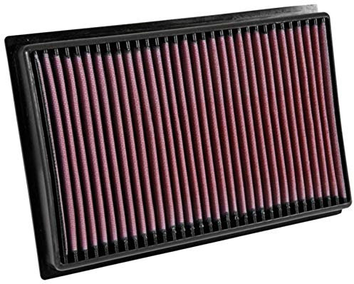 K N 33-5039 & Filters-Ricambio Filtro dell'Aria Auto, Lavabile e Riutilizzabile