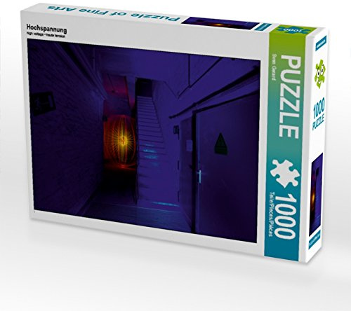 CALVENDO Puzzle Hochspannung | 1000 Teile Lege-Größe 64 x 48 cm Foto-Puzzle für glückliche Stunden