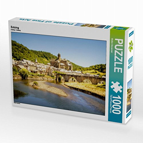 CALVENDO Puzzle Estaing | 1000 Teile Lege-Größe 64 x 48 cm Foto-Puzzle für glückliche Stunden
