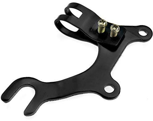 YINETTECH Black 20mm MTB Road Bike 160mm Disc Brake Bracket Frame Adaptor Mounting Holder