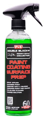P & S PROFESSIONAL DETAIL PRODUCTS Paint Surface Prep for Coatings, Removes Waxes & Silicones, Ensures Bonding Use After Paint Correction - 1 Pint, Spray