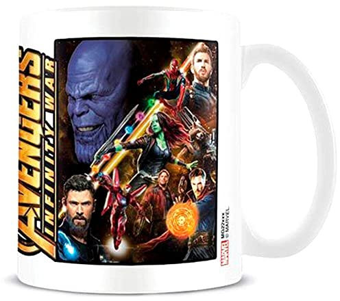 Avengers: Infinity War MG24998 - Space Montage - Mug, Céramique, Multicolore, 11 oz/315 ML