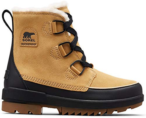 Sorel Torino 2 Waterproof wasserdichte Winterstiefel für Damen, Grün Curry, 39 EU