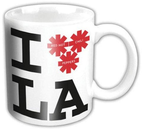 empireposter Red Hot Chili Peppers - I Love LA - Keramik Tasse - Größe Ø8,5 H9,5 cm