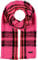 FRAAS Cashmink Schal 63 x 200 cm - Weicher als Kaschmir - Made in Germany - Stola kariert für Damen - Perfekt für Herbst und Winter Pink