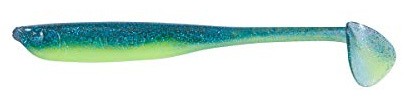 Balzer Shirasu Z-Shad Zander Shads - 3 Gummifische, Größe/Gewicht/Farbe:12.5cm / 9g / Mahi Mahi