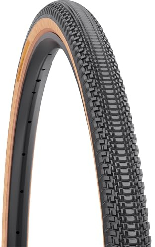 WTB Vulpine Gravel Bike Tire (700 x 36) Tubeless Folding - Light & Fast Rolling for Races (Iconic Tan Sidewall)