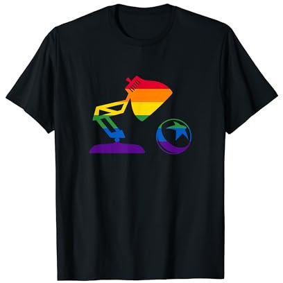 Pixar Ball and Luxo Jr. Rainbow Collection T-Shirt