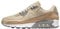 Nike Men's Air Max 90 PRM Sneaker, Hemp/Summit White, 3 UK